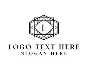 Media - Art Deco Geometric Business logo design