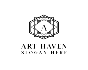 Art Deco Geometric Business logo design