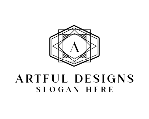 Art Deco Geometric Business logo design