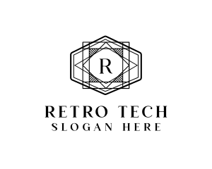 Art Deco Geometric Business logo design