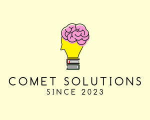 Smart Brain Book  logo design