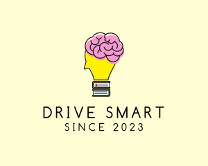 Smart Brain Book  logo design