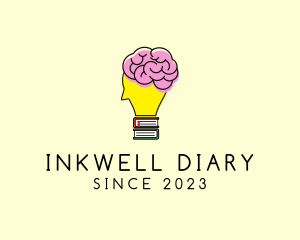 Diary - Smart Brain Book logo design