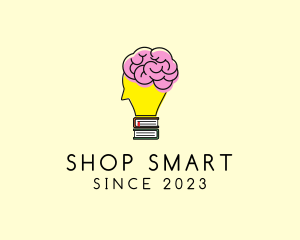 Smart Brain Book  logo design