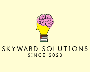 Smart Brain Book  logo design