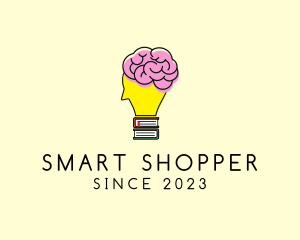 Smart Brain Book  logo design