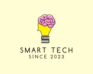 Smart - Smart Brain Book logo design