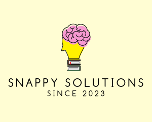 Smart Brain Book  logo design