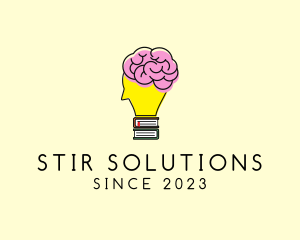 Smart Brain Book  logo design