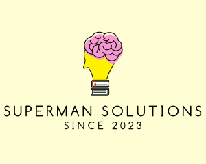 Smart Brain Book  logo design