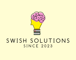 Smart Brain Book  logo design