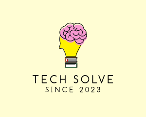 Solution - Smart Brain Book logo design