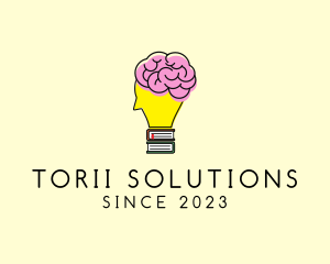 Smart Brain Book  logo design