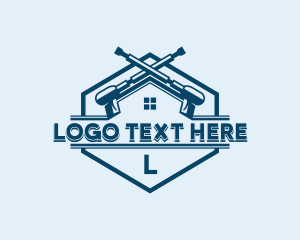 Lettermark - House Pressure Washer logo design