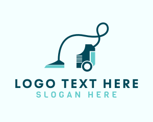 Cleaning Services - Sanitary Vacuum Cleaning logo design