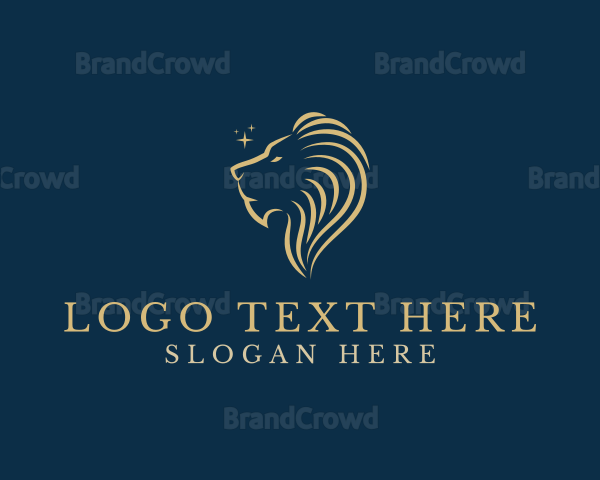 Elegant Zodiac Leo Logo