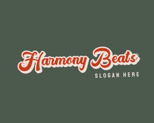 Retro Cursive Company Logo