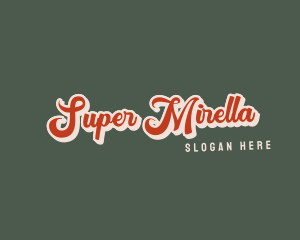 Generic - Retro Cursive Company logo design