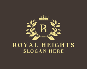 Royal Crown Shield logo design