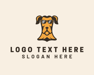 Sunglasses - Labrador Pet Dog logo design