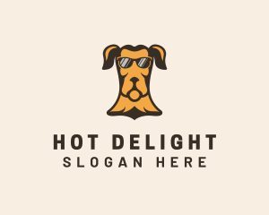 Labrador Pet Dog logo design