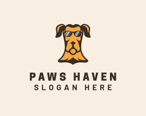 Labrador Pet Dog logo design