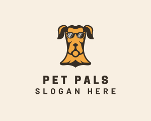 Labrador Pet Dog logo design