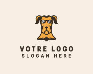 Labrador Pet Dog logo design