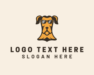 Labrador Pet Dog Logo