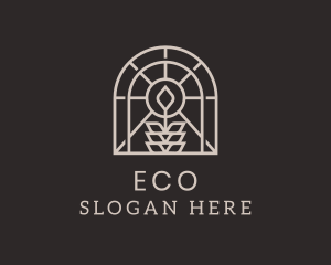 Eco Nature Plant  logo design