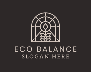 Eco Nature Plant  logo design