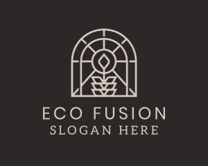 Eco Nature Plant  logo design