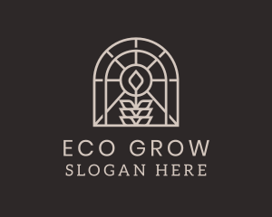 Eco Nature Plant  logo design