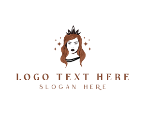 Model - Woman Beauty Salon logo design