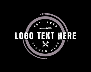 Wrench Screw Business Logo