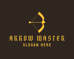 Archery - Elegant Sparrow Archery logo design