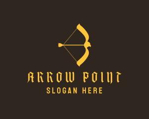 Archery - Elegant Sparrow Archery logo design