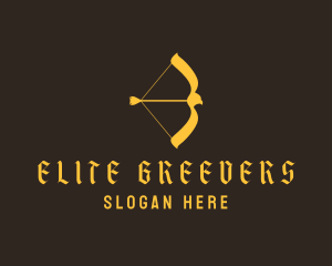 Elegant Sparrow Archery logo design