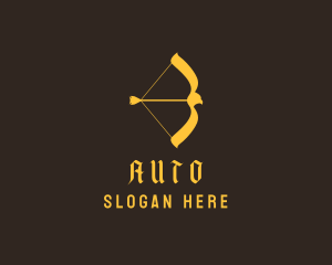 Hunting - Elegant Sparrow Archery logo design