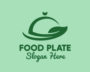 Plate - Green Organic Tray logo design
