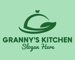 Green Organic Tray logo design