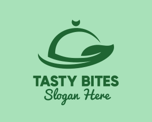 Cater - Green Organic Tray logo design