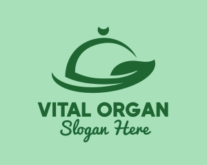 Green Organic Tray logo design