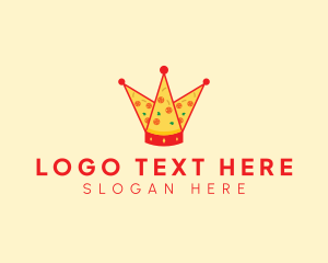 Snack Bar - Crown Pepperoni Pizza logo design