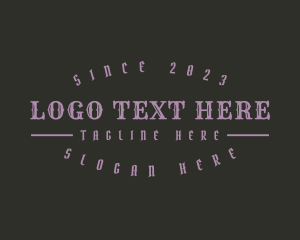 Customize - Western Tattoo Business logo design