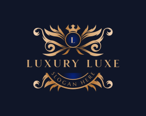 Royalty Luxury Ornament logo design