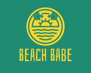 Summer Beach Resort logo design