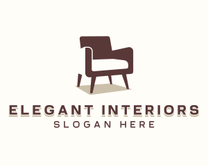 Furniture Chair Seat logo design