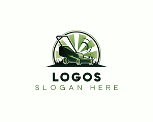Field - Landscaping Grass Mower logo design