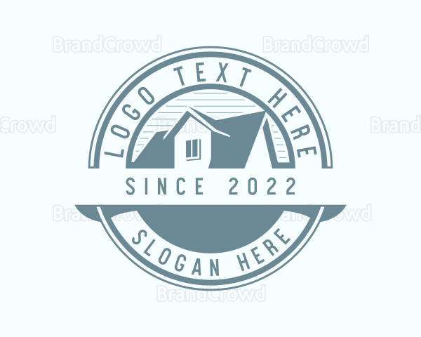 Roof Repair Badge Logo